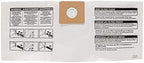 Shop-Vac 9066900 Disposable Filter Bags (3-Pack) by Shop-Vac