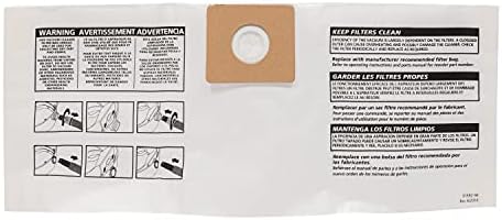 Shop-Vac 9066900 Disposable Filter Bags (3-Pack) by Shop-Vac
