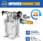 TOOLCY Pressure Washer Pump 3/4" Shaft, 2600-3300 PSI, 2.6 GPM - Image 3