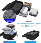 70L Vacuum Travel Backpack, TSA Lock, Charging Port, Waterproof - Image 2