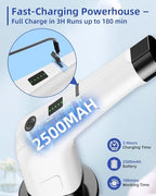 Cordless Electric Spin Scrubber with 360 RPM Power and 6 Brushes - Image 5