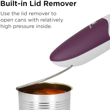 Kitchen Mama Auto 2.0 Electric Can Opener, Burgendy Mist - Image 6