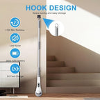 Electric Spin Scrubber,Electric Cleaning Brush for Bathroom,Kitchen and Shower,Adjustable Handle with 7 Replaceable Heads - Image 6