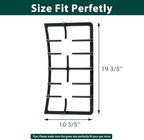 AEB73125001 Stove Grates Replacement Parts for LG 5 Burner Gas Stove Grates Cast Iron Wok Support Burner Wok Grate 19.6’’ x 10.6’’ Side Surface Burner LRG3061ST/01 LRG3061BD Stovetop Range Grate 1 Pcs - Image 2