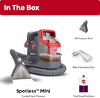 Hoover Spotless Mini Portable Spot Cleaner FH12300, Carpet and Upholstery Cleaner for Stairs, Furniture, Pet Messes and Cars, Compact Design, Easy Fill Tank, Self-Cleaning Hose, Lightweight - Image 2