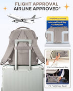 Large Travel Backpack - Carry On Flight Approved Mochila De Viaje - 18x14x8 Inches - Personal Item Travel Bag for Men & Women - Image 7
