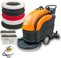 SUNMAX 22" Walk-Behind Commercial Floor Scrubber Machine, 31" Squeegee by SUNMAX