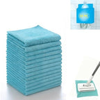 50 Count Replacement Cloths for Snap Grip Mini Mop, High Absorbency Lint-Free, Wet and Dry Cleaning Pads for Cabinets, Walls, Windows & Floors, Washable Reusable Economical Pack, 8"x8" by INWEJIA