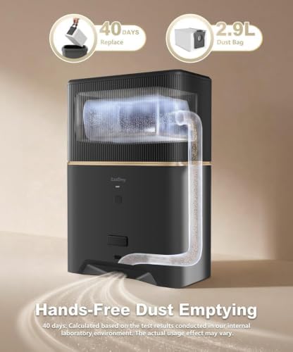 Touchless Vacuum Dustpan, 26kPa Suction, Bagged, Auto/Manual Mode - Image 3