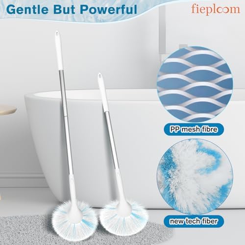 Non-Scratch Tub Tile Scrubber Brush, 48" Long Handle (1-Pack) - Image 4