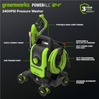 Greenworks 2400 PSI (1.2 GPM) Electric Pressure Washer - Image 2