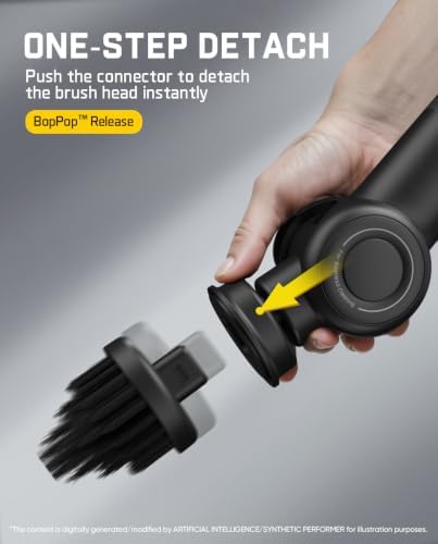 Fanttik Flip G9 Pro Electric Scrubber, VoltiPulse Motor, for Bathroom - Image 6