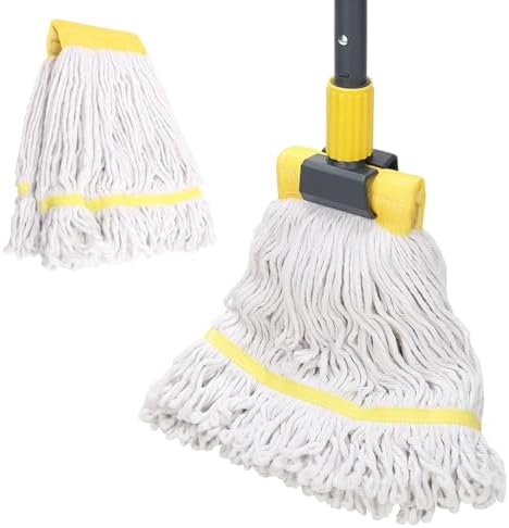 KeFanta Commercial Heavy Duty Industrial Mop with Extra Replacement Head by KeFanta