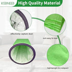15 Pack 100431 Micro Filter Bags Replacement for ProTeam 6 Quart Backpack Vacuum: Super QuarterVac, QuietPro BP, AviationVac, ProVac BP, Replace Part #100431 Open Cirular Collar - Image 2