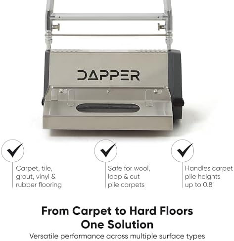18" Counter-Rotating Brush (CRB) Commercial Carpet & Hard Floor Cleaning Machine – 450 RPM, Quiet 53 dBA, Heavy-Duty 53 lb Scrubber – Ideal for Gyms, Retail & Mid-Size Facilities - Image 4