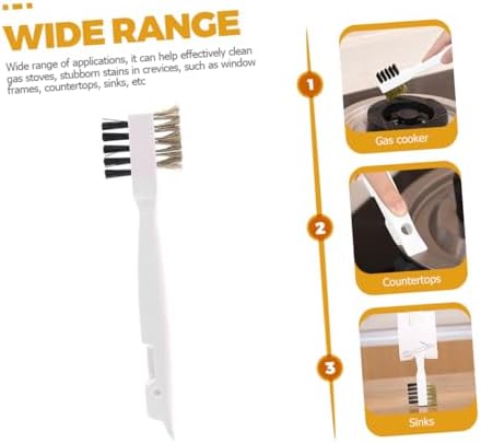 Kitchen Scrub Brush for Gas Stove and Cooktop Durable Wire Design for Removal Kitchen Utensils and Crevices for Pots Pans and Sinks - Image 6