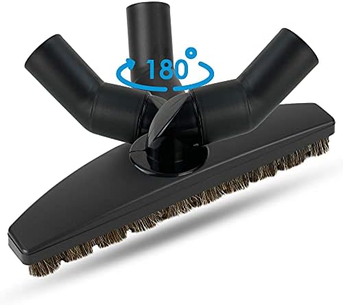 1.25” Vacuum Cleaner Attachment Accessories, Deluxe Floor Brush, Dust, Crevice Tool, Turbo Brush, Upholstery, Fits Shop Vac, Oreck, Bissell, Hoover, Shark, Kirby, Rainbow (5-Pack Turbo) - Image 5