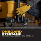 DEWALT 20V MAX Cordless Wet Dry Shop Vac 6 Gallon, Portable Vacuum Cleaner with Powerful Suction, Blower Function, On-Board Storage, Jobsite & Garage Vacuum, Tool Only, DXCVXA06B - Image 5