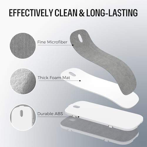 loukin Dry Erase Eraser Refill Pads, Replaceable Whiteboard Pads, 6 Pack - Image 5