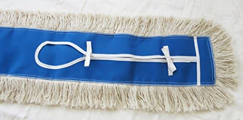 36" Industrial Strength Washable Cotton Dust Mop Refill, Replacement Head for Home & Commercial Use, Fits 36 Inch Frame, Cleans Hardwood, Laminate, Concrete, or Other Floor Systems (36") - Image 4