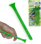 Scrigit Scraper Wide Blade No-Scratch Plastic Scraper Tool, 3 Pack - The Handy Multi-Use Scraping Tool for Removing Food, Labels, Stickers, Paint, Grease -Easy to Hold, Reaches Tight Spaces & Crevices by Scrigit