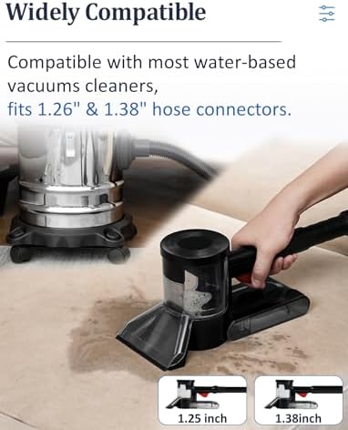 Sub Surface Carpet Extraction Vacuum Attachments for Water Wet Extractor Vac Cleaners, Stain Remover Deep Cleaning Rug Shampooer Tools for Sofa, Rug, Car Seats – Spray & Extract Stains Easily - Image 3