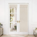 NICETOWN Linen French Door Curtains, Privacy Curtains for Window by NICETOWN