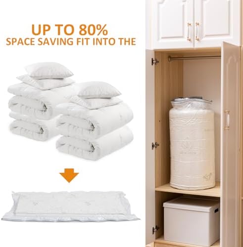 Twin Mattress Vacuum Bag with 2 bands, 94.5 x 47.2 in, Moving and Storage - Image 3