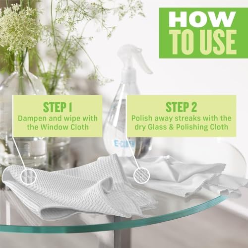 E-Cloth Window and Glass Cleaner Kit, Just Add Water - 2 Kits - Image 2