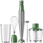 Turelar Immersion Blender Handheld 5 in 1 Hand Blender Set 1100W Heavy Duty by Turelar