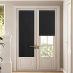 NICETOWN Full Blackout Door Curtain for Cordless Roller Window by NICETOWN