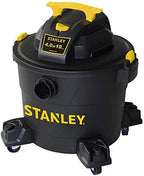 STANLEY Wet/Dry Vacuum SL18191P, 10 Gallon 4 Horsepower 16 FT Clean Range Shop, Ideal for Home/Garage/Laundry Rooms with Attachments, Strong Suction Large Capacity Multiple Accessories - Image 4