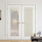 NICETOWN Natural Linen Blended Door Curtain - Privacy French Shade by NICETOWN
