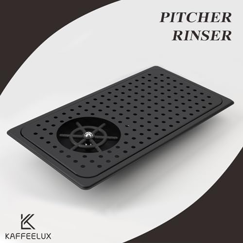 Pitcher Washer, Espresso Washer, Drainage and Drip Tray Stainless Steel Bar Glass Washer is The Sink, and The Cup Spray Washer is The Home Kitchen Hotel Cafe Restaurant (KF27-Black) - Image 2