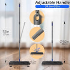 Dust Mop for Hardwood Floors,Double-Sided Flat Mops with 4 Mop Pads - Image 3