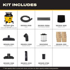 DEWALT Stealthsonic 10 Gallon 5HP Quiet Shop Vacuum Wet and Dry, DXV10P-QTA - Image 2