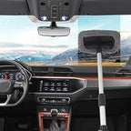 Windshield Window Cleaner Tool, Windshield Magnetic Car Window Cleaner, Magnetic Window Cleaner for Cars, Expandable Car Window Cleaner Tool with Microfiber Pads and Spray Bottles (1set) - Image 4