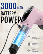 Dovety Electric Spin Scrubber, Extendable Handle, 8 Brush Heads-Pink - Image 6