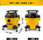DEWALT DXV06PZ 4 Peak HP Shop Vacuum Wet/Dry, 6 Gal Shop Vac with Blower - Image 3
