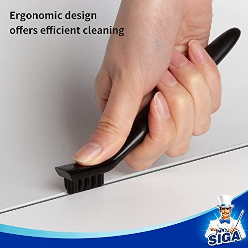 MR.SIGA Grout Cleaner Brush Set, Detail Cleaning Brush Set for Tiles, Sinks - Image 6