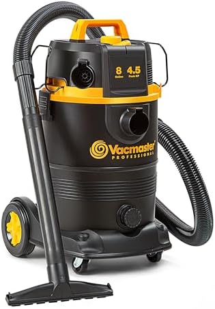 Vacmaster Professional VDK811PW 0201 8 Gal Wet/Dry Vac Self-Cleaning Filter by Vacmaster