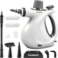Saker Handheld Steam Cleaner New,Portable Steam Cleaner for Home,1050W Steam Cleaner,4 Fiber Cloths for Quick Heating & Deep Cleaning of Floors, Cars, and Kitchen by Saker