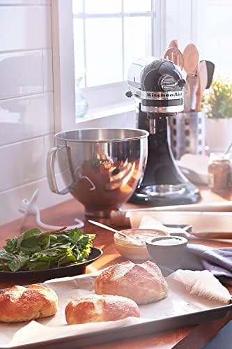 KitchenAid Artisan, 5-Qt Tilt Head Stand Mixer, KSM150PS, Onyx Black - Image 4