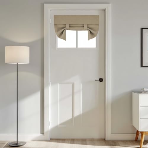 RYB HOME Door Window Curtains Privacy Sunlight Shades for Classroom Cover by RYBHOME