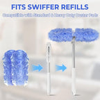 Duster Extended Handle & Long Duster, Compatible with Swiffer, 65.7" - Image 3
