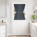Vatge French Door Curtain - Thermal Insulated Window Curtain with Magic Tape for Glass/Front/Sliding Door, 1 Panel, W54 x L40, Grey by Vatge