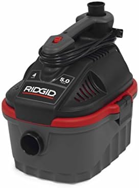 Ridgid 50313 4000RV Wet/Dry Vacuum, 4 gal, Red - Image 3