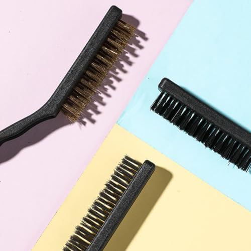 GALPADA Cooktop Cleaning Brush Set 3pcs Wire Brushes for Kitchen Range Hood and Stove Gap for Household Grease Removal and Tight Space Cleaning - Image 4