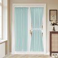 Vatge Light-Blocking French Door Curtains for Sliding, Classroom, Kitchen, and French Door, 1 Panel, W36 x L72, Aqua by Vatge