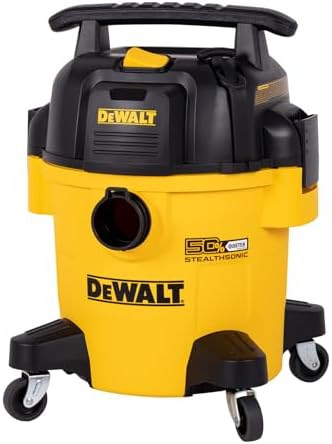 DEWALT STEALTHSONIC 5 Gallon Ultra Quiet Wet Dry Shop Vac DXV05P-QT by Unknown